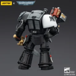 JoyToy Space Marines - Raven Guard - Terminator 1 with Power Sword and Storm Bolter 1/18 - Warhammer 40k