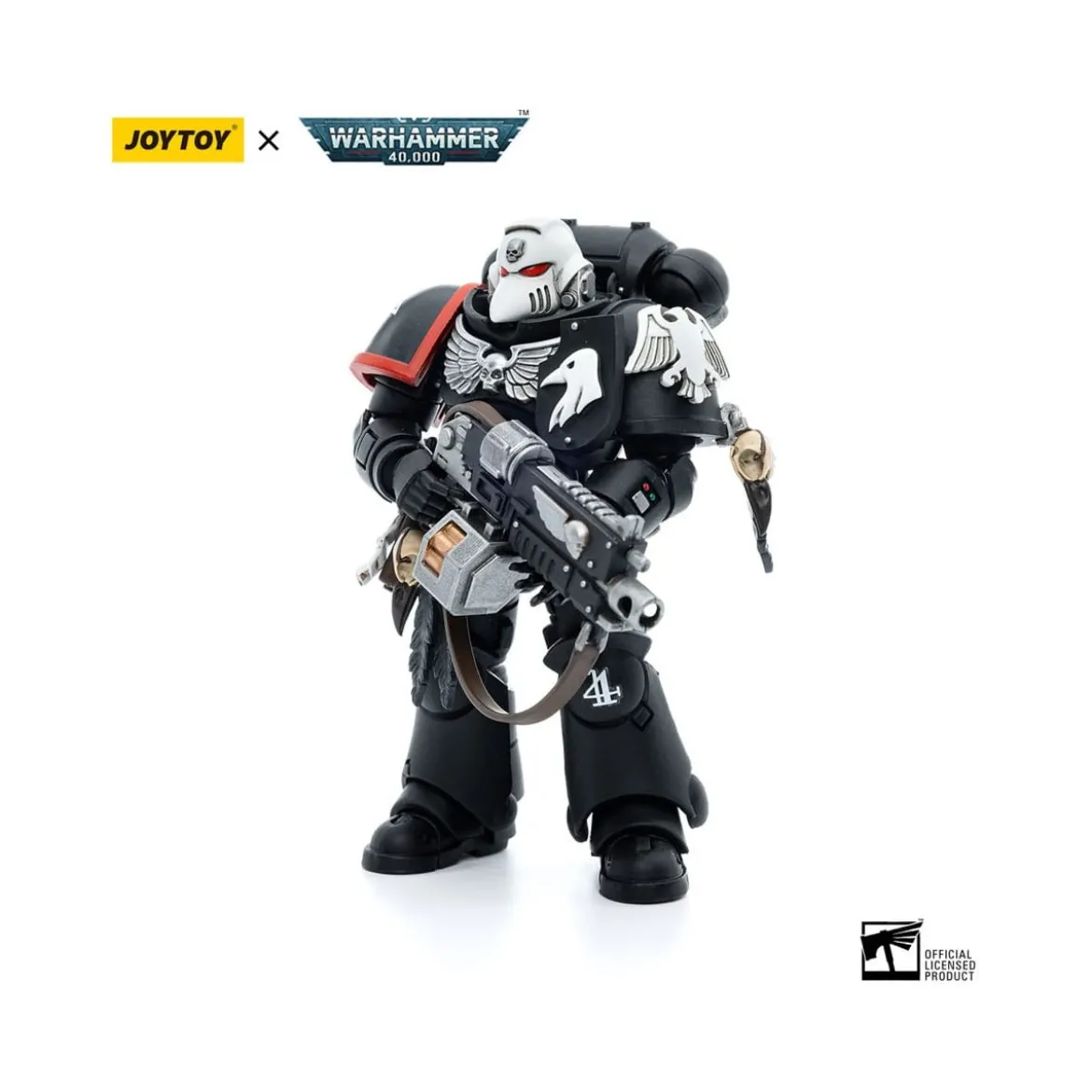 JoyToy Space Marines - Raven Guard - Intercessors Sergeant Rychas 1/18 - Warhammer 40K