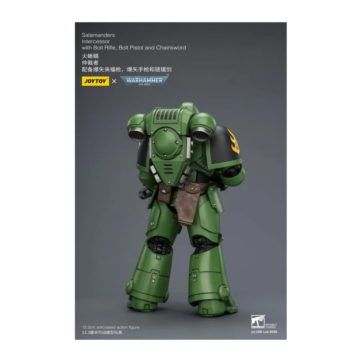 JoyToy Space Marines - Salamanders - Intercessors 1/18 - Warhammer 40K