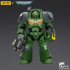 JoyToy Space Marines - Salamanders - Terminator 2 with Power Fist and Storm Bolter 1/18 - Warhammer 40k