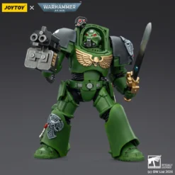 JoyToy Space Marines - Salamanders - Terminator 1 with Power Sword and Storm Bolter 1/18 - Warhammer 40k