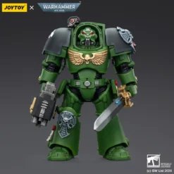 JoyToy Space Marines - Salamanders - Terminator 1 with Power Sword and Storm Bolter 1/18 - Warhammer 40k