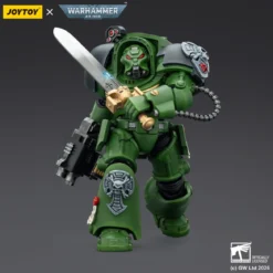 JoyToy Space Marines - Salamanders - Terminator 1 with Power Sword and Storm Bolter 1/18 - Warhammer 40k