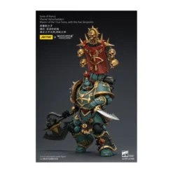 JoyToy Space Marines - Sons of Horus - Vheren Ashurhaddon Master of the True Sons with the Axe Serpentis 1/18 - The Horus Heresy