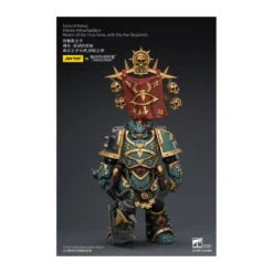 JoyToy Space Marines - Sons of Horus - Vheren Ashurhaddon Master of the True Sons with the Axe Serpentis 1/18 - The Horus Heresy