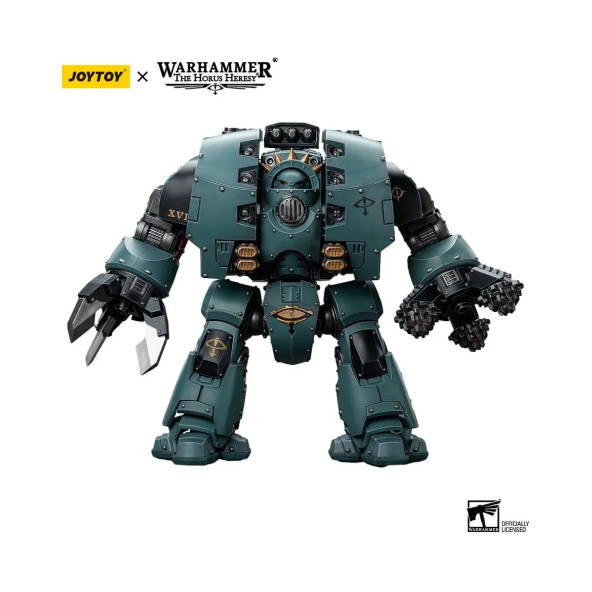 JoyToy Space Marines- Sons of Horus - Leviathan Dreadnought with Siege Drills 1/18 - Warhammer 40K