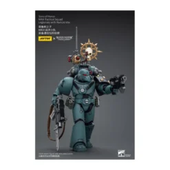JoyToy Space marines - Sons of Horus - MKIV Tactical Squad Legionary with Legionary with Nuncio Vox 1/18 - Warhammer 40K