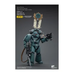 JoyToy Space marines - Sons of Horus - MKIV Tactical Squad Legionary with Legion Vexilla 2 1/18 - Warhammer 40K
