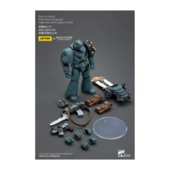 JoyToy Space marines - Sons of Horus - MKIV Tactical Squad Legionary with Legion Vexilla 2 1/18 - Warhammer 40K