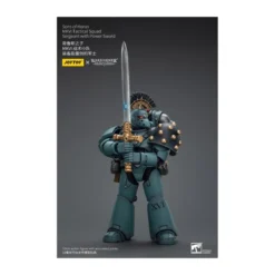 JoyToy Space marines - Sons of Horus - MKIV Tactical Squad Sergeant with Power Sword 1/18 - Warhammer 40K