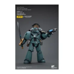 JoyToy Space marines - Sons of Horus - MKIV Tactical Squad Sergeant with Power Sword 1/18 - Warhammer 40K