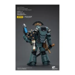 JoyToy Space marines - Sons of Horus - MKIV Tactical Squad Sergeant with Power Sword 1/18 - Warhammer 40K