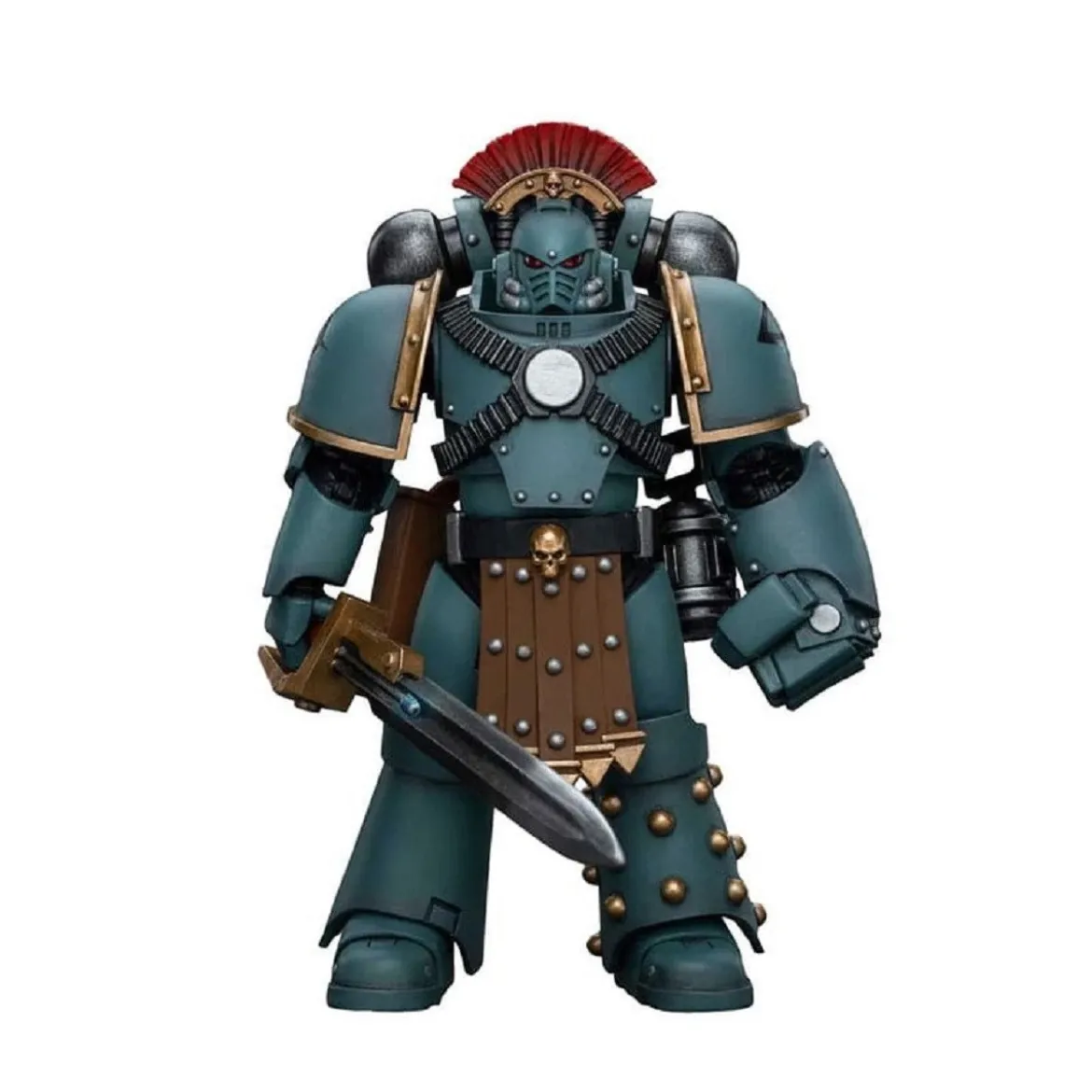 JoyToy Space marines - Sons of Horus - MKIV Tactical Squad Sergeant with Power Fist 1/18 - Warhammer 40K