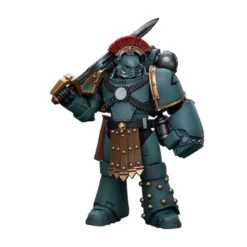 JoyToy Space marines - Sons of Horus - MKIV Tactical Squad Sergeant with Power Fist 1/18 - Warhammer 40K