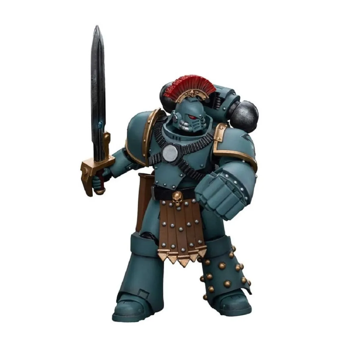 JoyToy Space marines - Sons of Horus - MKIV Tactical Squad Sergeant with Power Fist 1/18 - Warhammer 40K