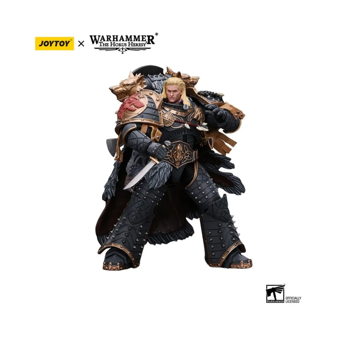 JoyToy Space Marines - Space Wolves Leman Russ Primarch of the VIth Legion - 1/18 - Warhammer The Horus Heresy