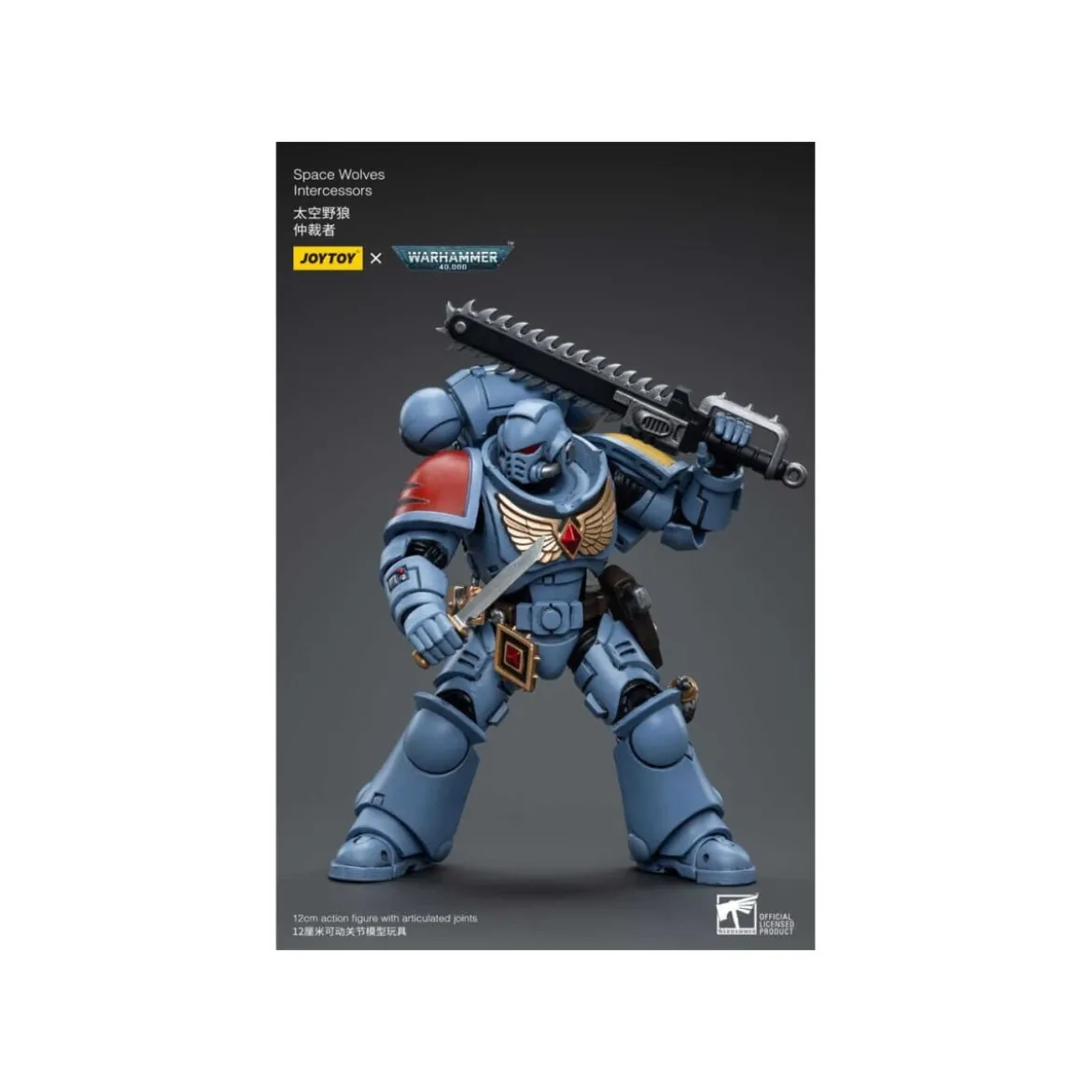 JoyToy Space Marines - Space Wolves - Intercessors 1/18 - Warhammer 40K