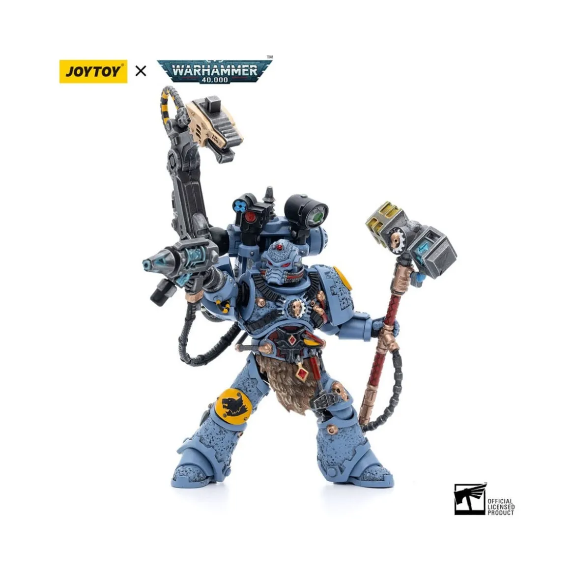 JoyToy Space Marines - Space Wolves - Iron Priest Jorin Fellhammer 1/18 - Warhammer 40K