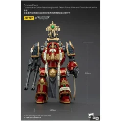 JoyToy Space Marines - Thousand sons - Contemptor-Osiron Dreadnought with Gravis Force Blade and Gravis Autocannon