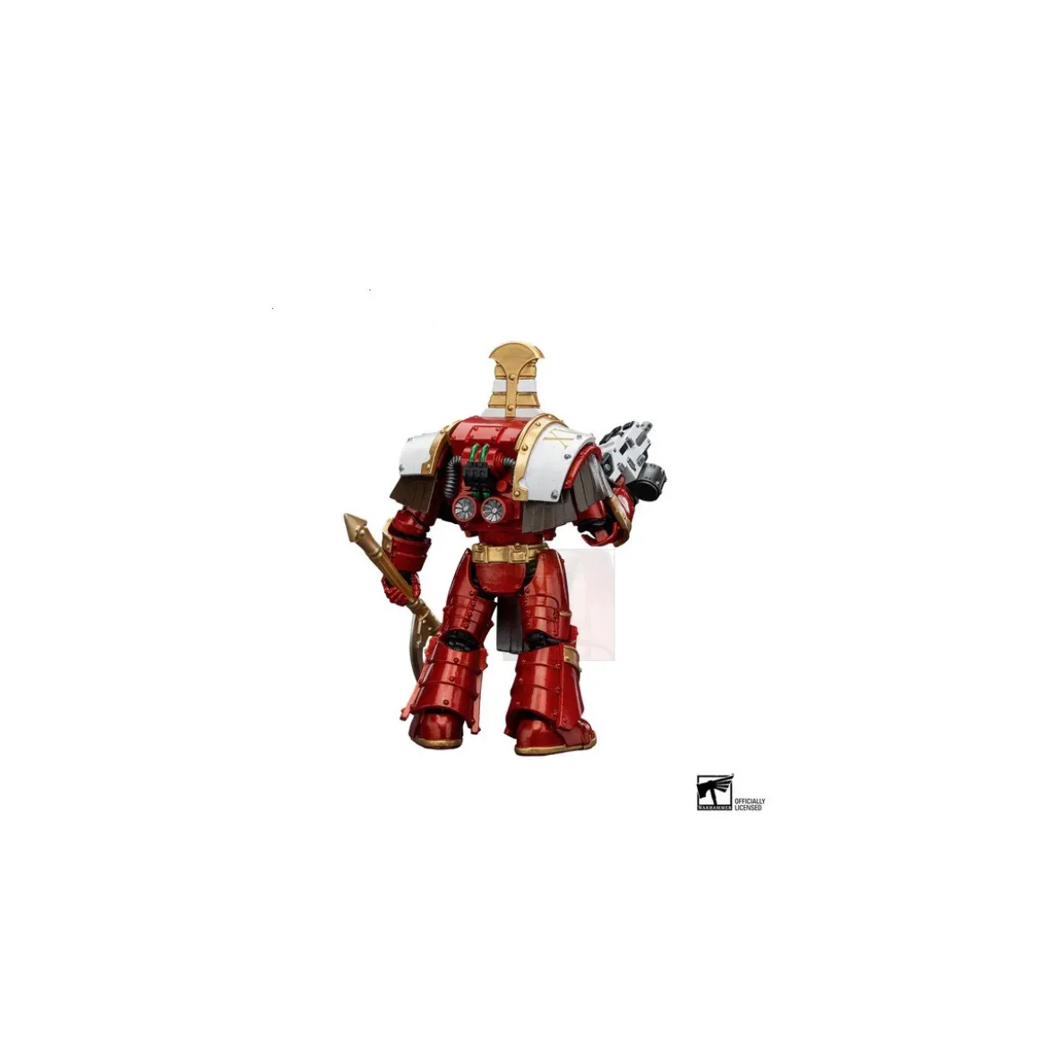 JoyToy Space Marines - Thousand sons Sekhmet Terminator Cabal - Sekhmet With Combi-Bolter And Achea Force Weapon