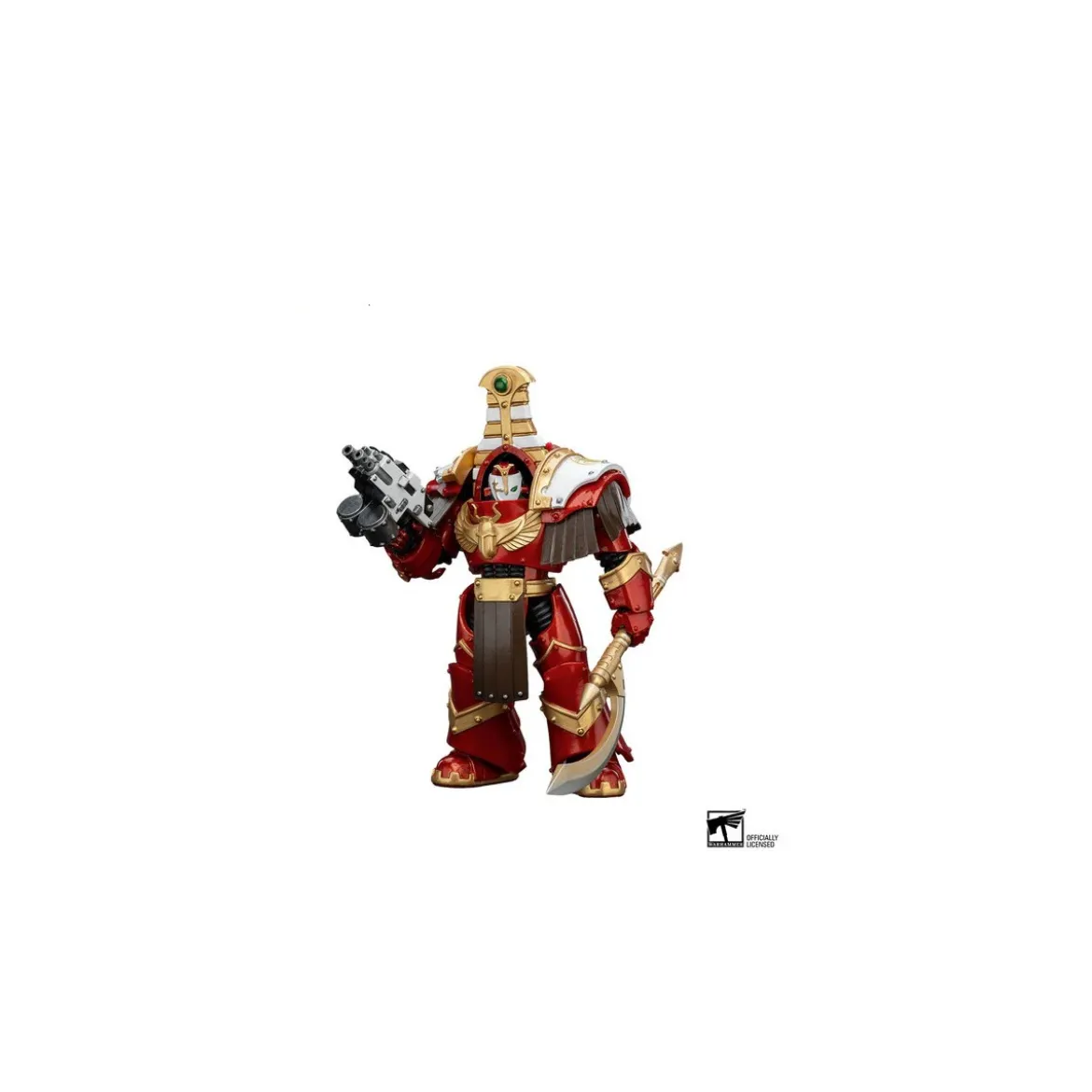 JoyToy Space Marines - Thousand sons Sekhmet Terminator Cabal - Sekhmet With Combi-Bolter And Achea Force Weapon