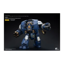 JoyToy - Space Marines - Ultramarines - Leviathan Dreadnought with Cyclonic Melta Lance And Siege Claws 1/18