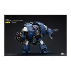 JoyToy - Space Marines - Ultramarines - Leviathan Dreadnought with Cyclonic Melta Lance And Siege Claws 1/18