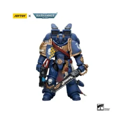 JoyToy - Space Marines - Ultramarines - Captain With Jump Pack 1/18 - Warhammer 40K