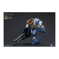 JoyToy - Space Marines - Ultramarines - Cataphractii Terminator Squad - Terminator with Reaper Autocannon 1/18