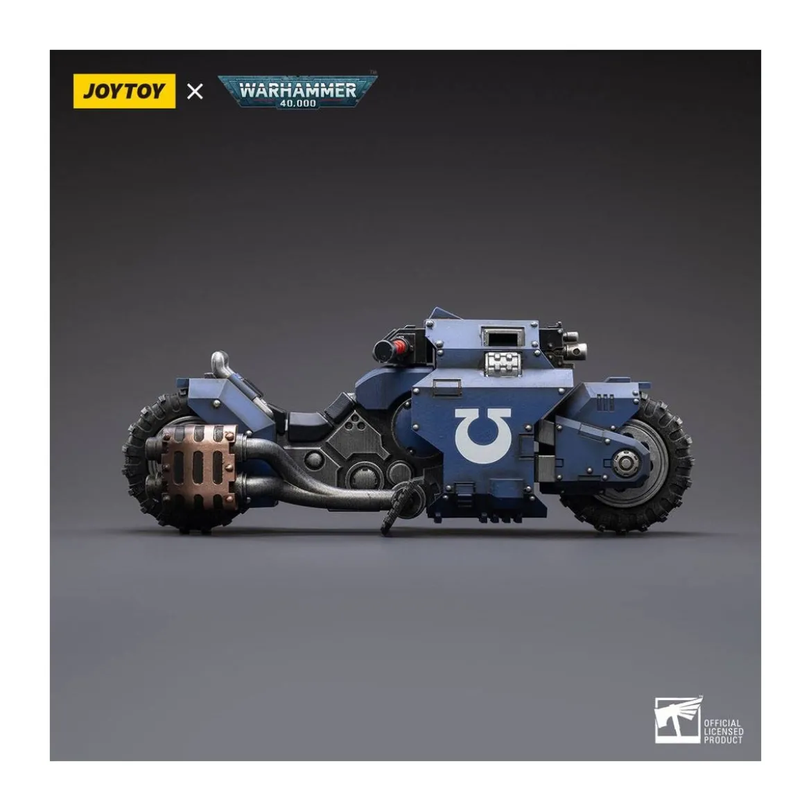 JoyToy Space Marines - Ultramarines - Outrider Bike 1/18 - Warhammer 40K