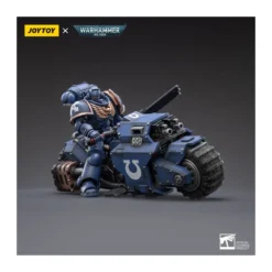 JoyToy Space Marines - Ultramarines - Outrider Bike 1/18 - Warhammer 40K