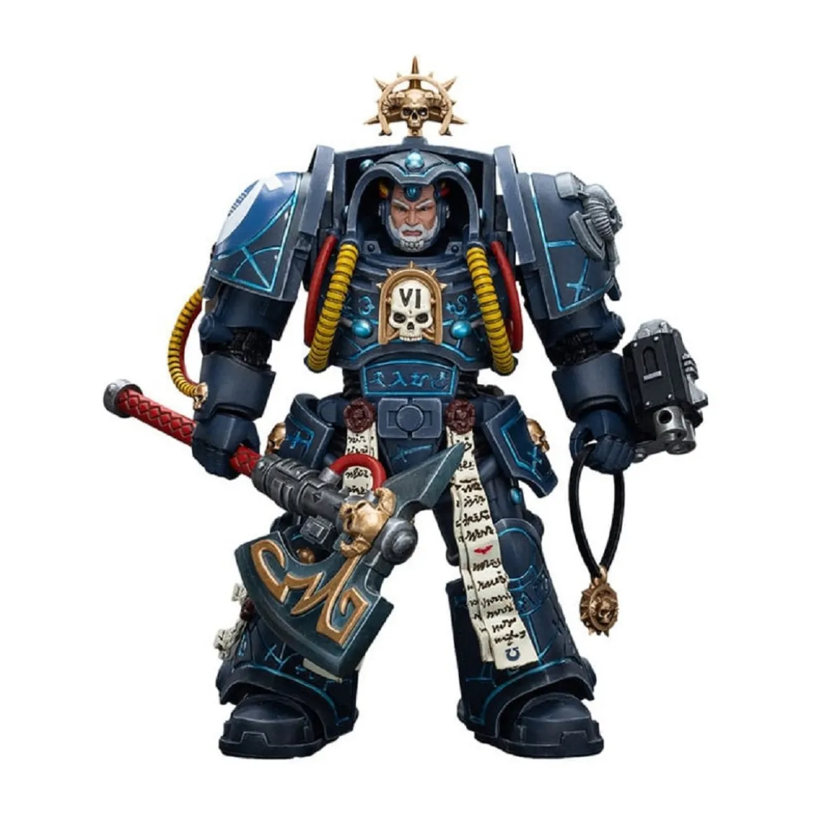 JoyToy - Space Marines - Ultramarines - Librarian in Terminator Armour 1/18 - Warhammer 40K