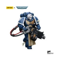 JoyToy - Space Marines - Ultramarines - Sternguard Veteran with Heavy Bolter 1/18 - Warhammer 40K