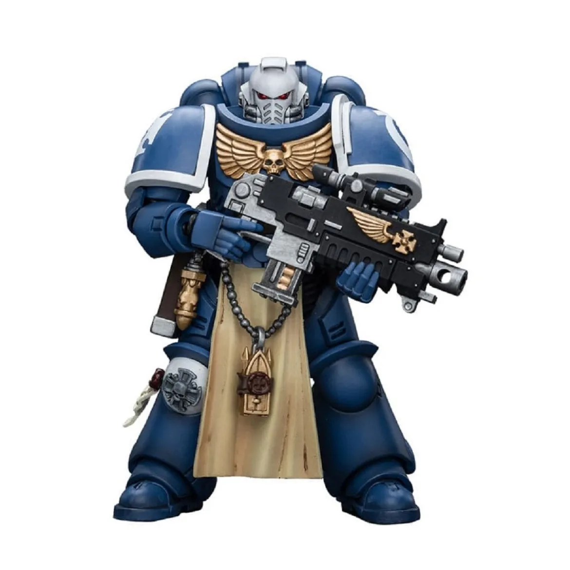 JoyToy - Space Marines - Ultramarines - Sternguard Veteran with Bolt Rifle 1/18 - Warhammer 40K