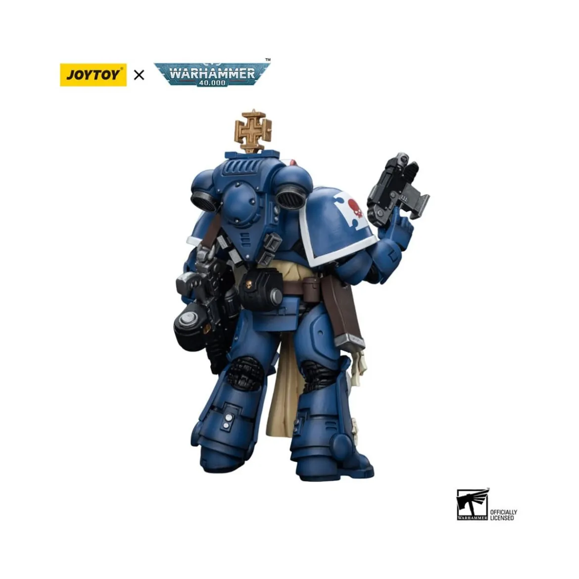 JoyToy - Space Marines - Ultramarines - Sternguard Veteran Sergeant 1/18 - Warhammer 40K