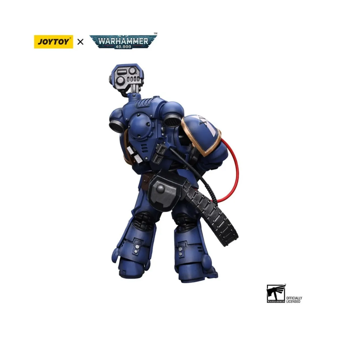 JoyToy Space Marines - Ultramarines - Desolation Marine with Castellan Launcher (Superfrag) 1/18