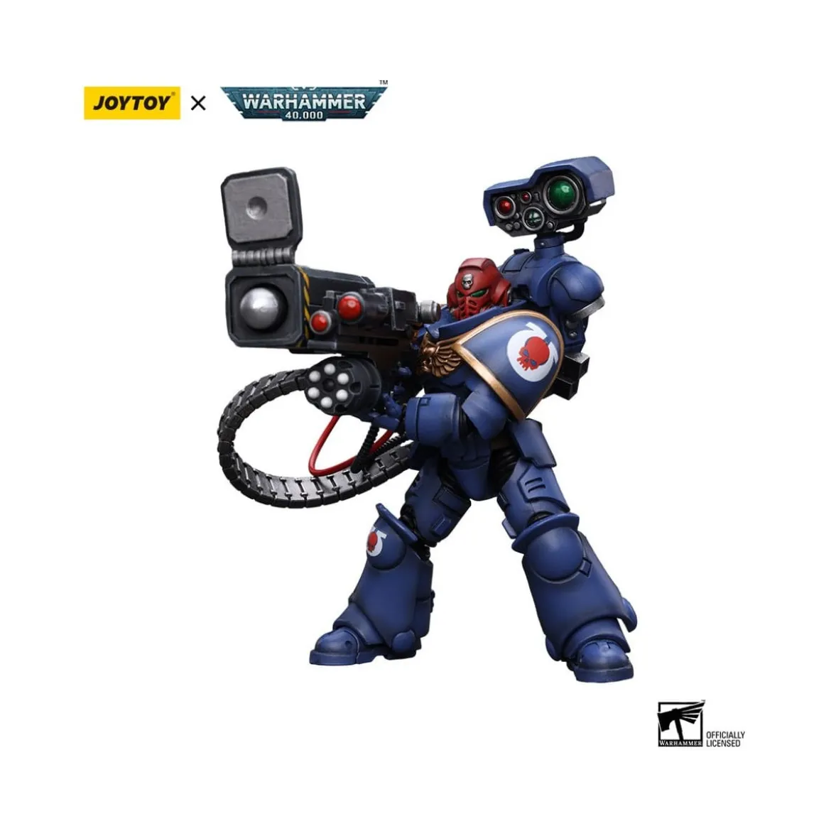 JoyToy Space Marines - Ultramarines - Desolation Sergeant with Vengor Launcher 1/18