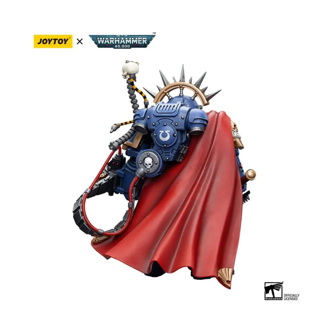JoyToy Space Marines - Ultramarines - Ultramarines Captain in Gravis Armour 1/18 - Warhammer 40K