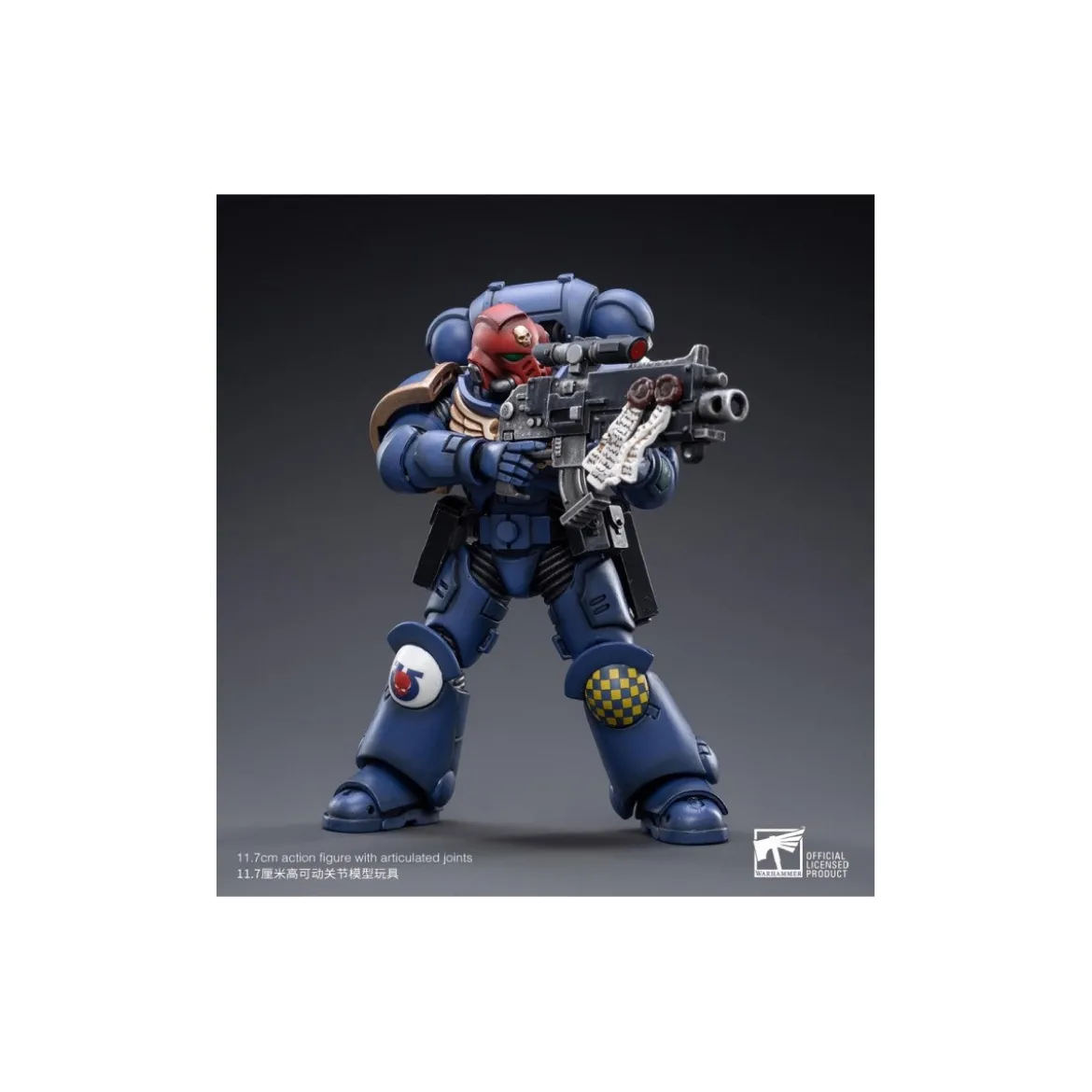 JoyToy - Space Marines - Ultramarines - Heroes of the Chapter Brother Veteran Sergeant Castor 1/18 - Warhammer 40K