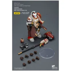 JoyToy Space Marines - White Scars - Stormseer Consul with Force Staff and Bolt Pistol 1/18 - The Horus Heresy