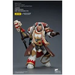 JoyToy Space Marines - White Scars - Stormseer Consul with Force Staff and Bolt Pistol 1/18 - The Horus Heresy