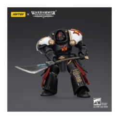 JoyToy Space Marines - White Scars - Ebon Keshig Terminator 2 with Power Glaive 1/18 - The Horus Heresy