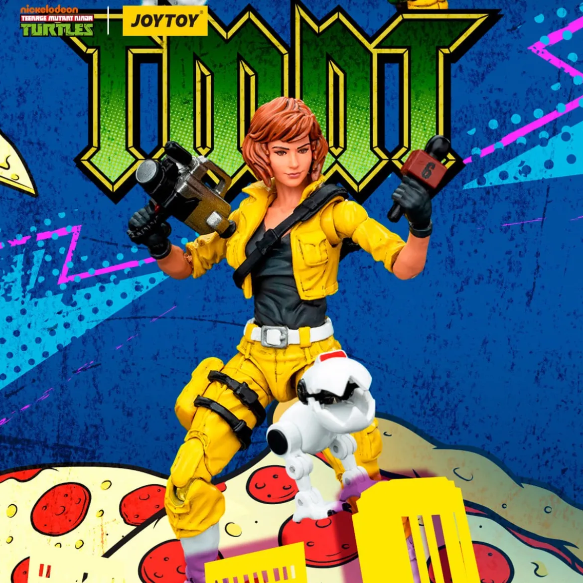 JoyToy TMNT - April O’Neil - Teenage Mutant Ninja Turtles 1/18