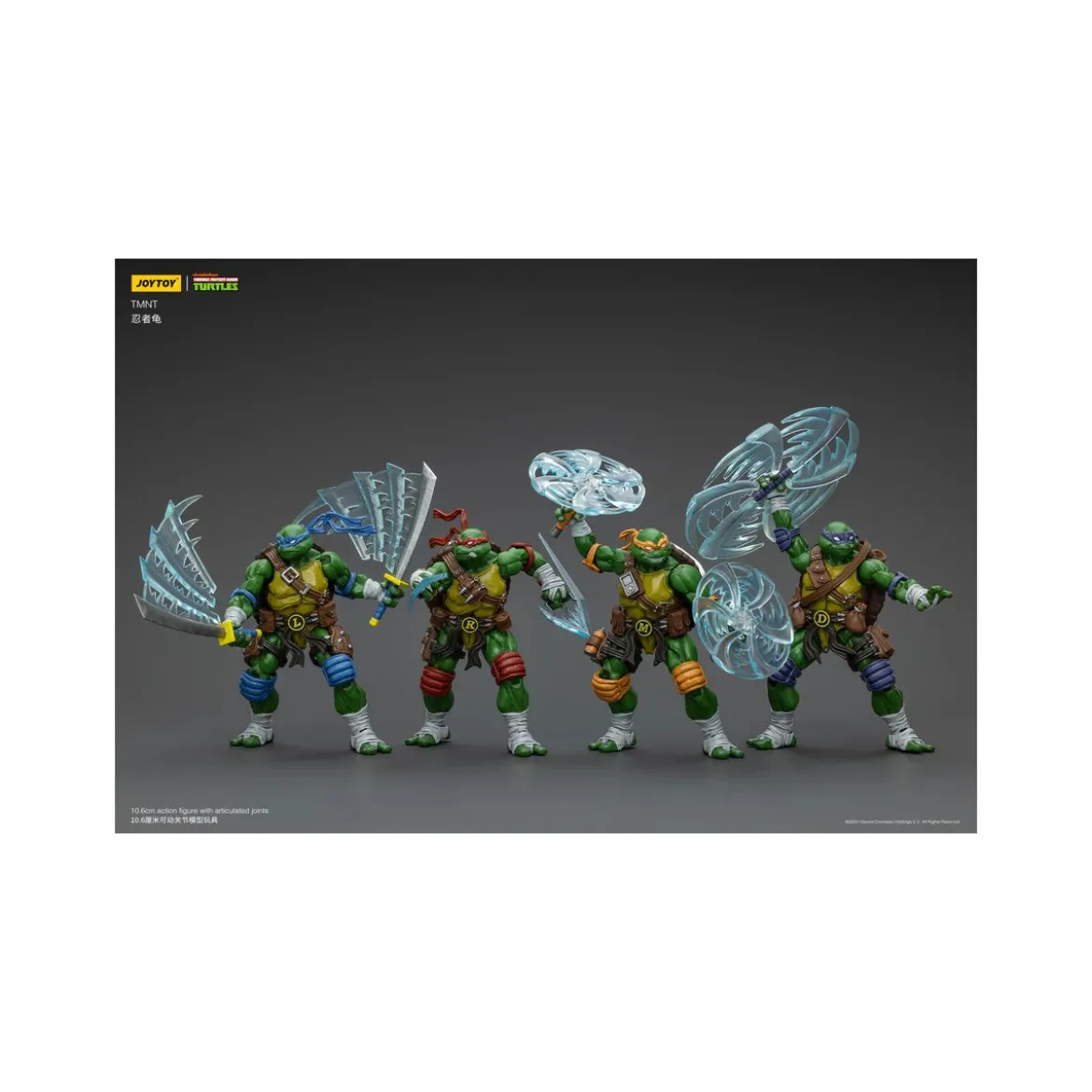 JoyToy TMNT - Leonardo - Teenage Mutant Ninja Turtles 1/18