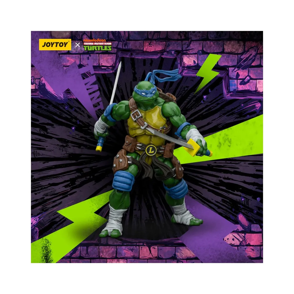JoyToy TMNT - Leonardo - Teenage Mutant Ninja Turtles 1/18