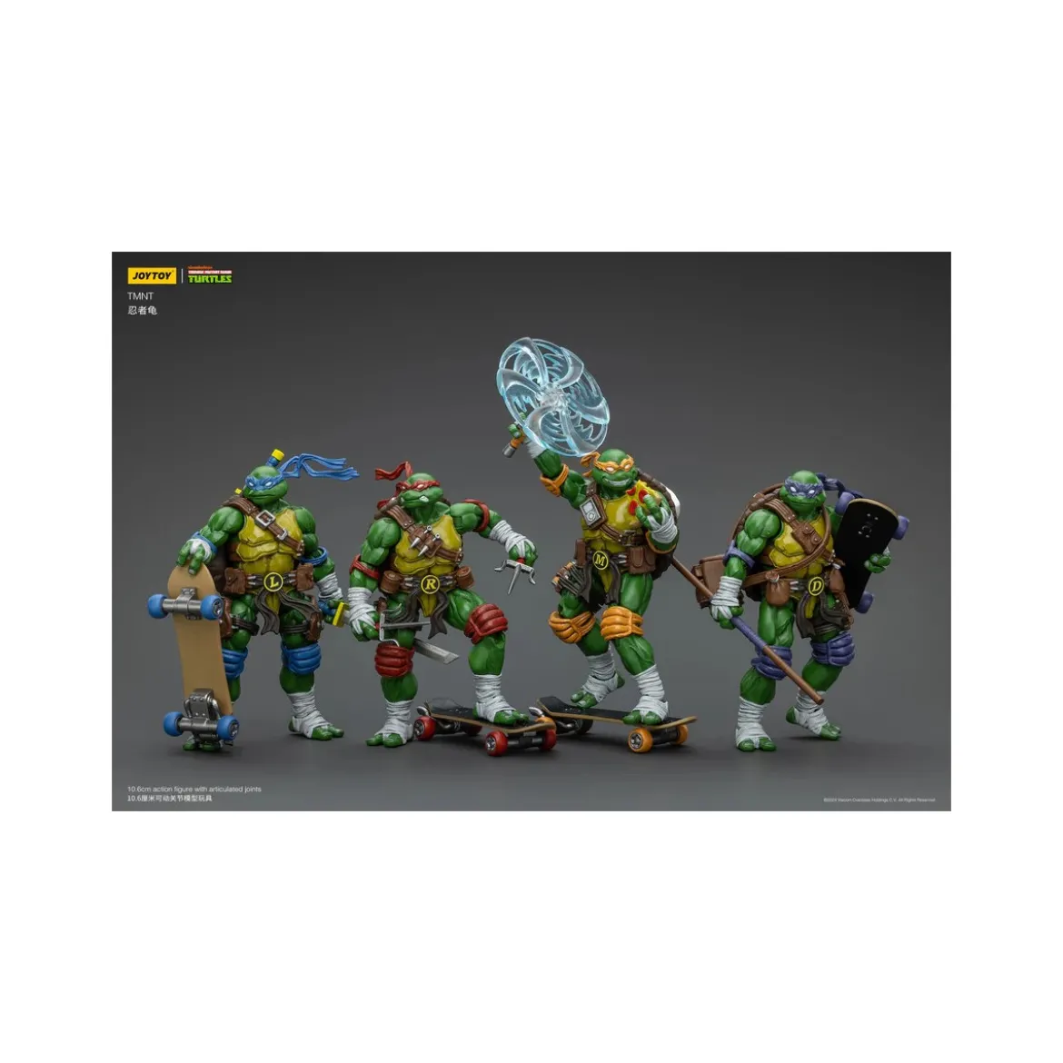 JoyToy TMNT - Raphael - Teenage Mutant Ninja Turtles 1/18