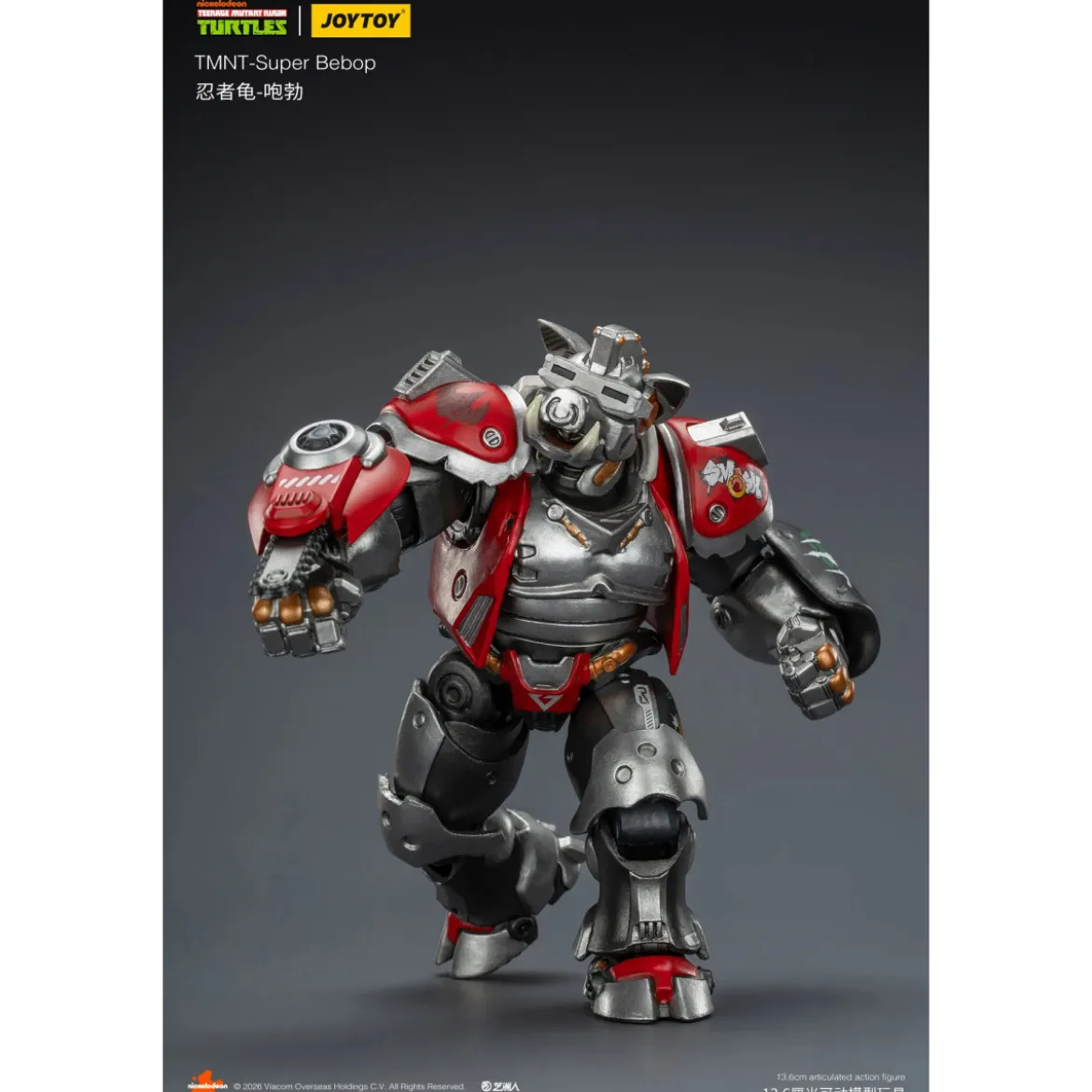 JoyToy TMNT - Super Bebop - Teenage Mutant Ninja Turtles 1/18