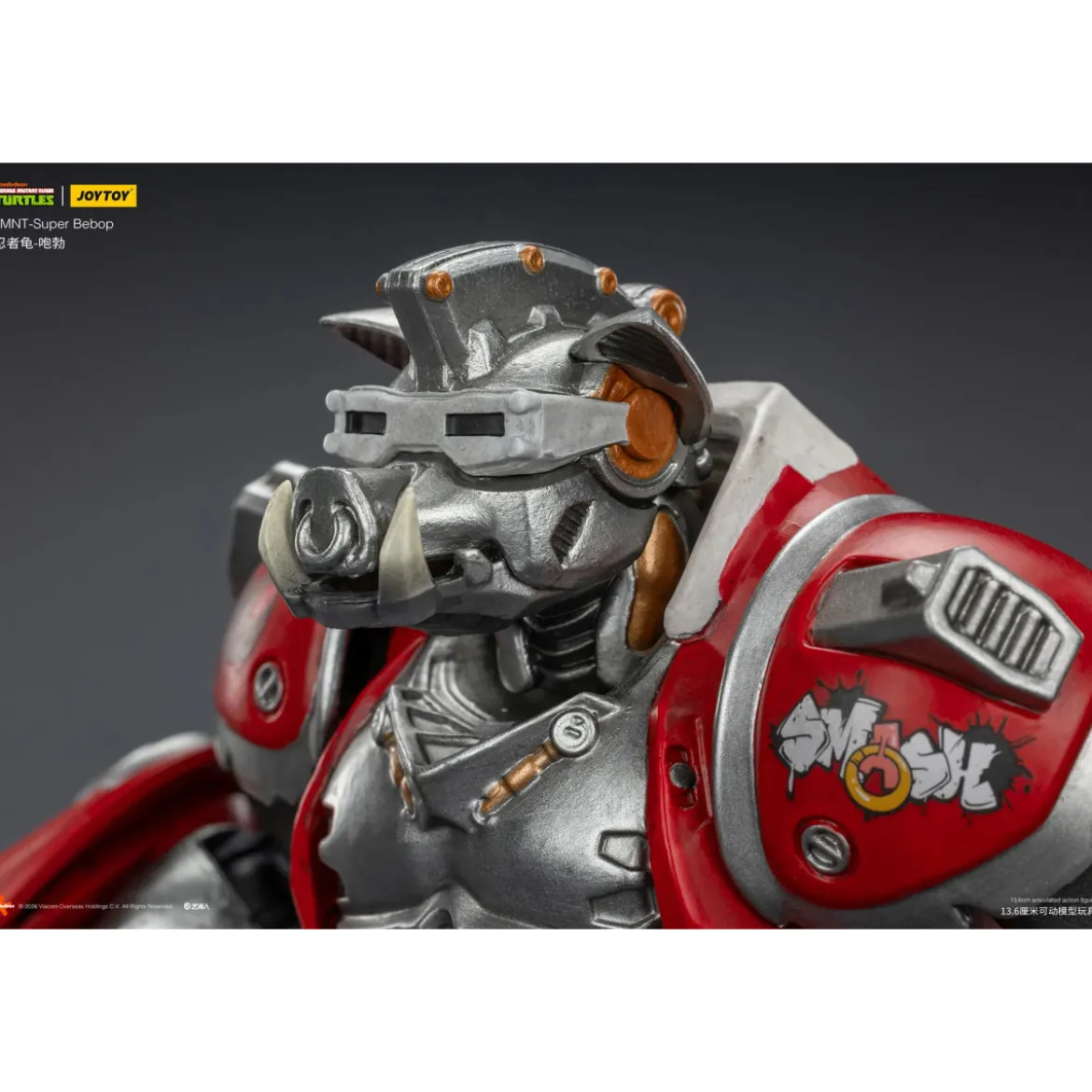 JoyToy TMNT - Super Bebop - Teenage Mutant Ninja Turtles 1/18