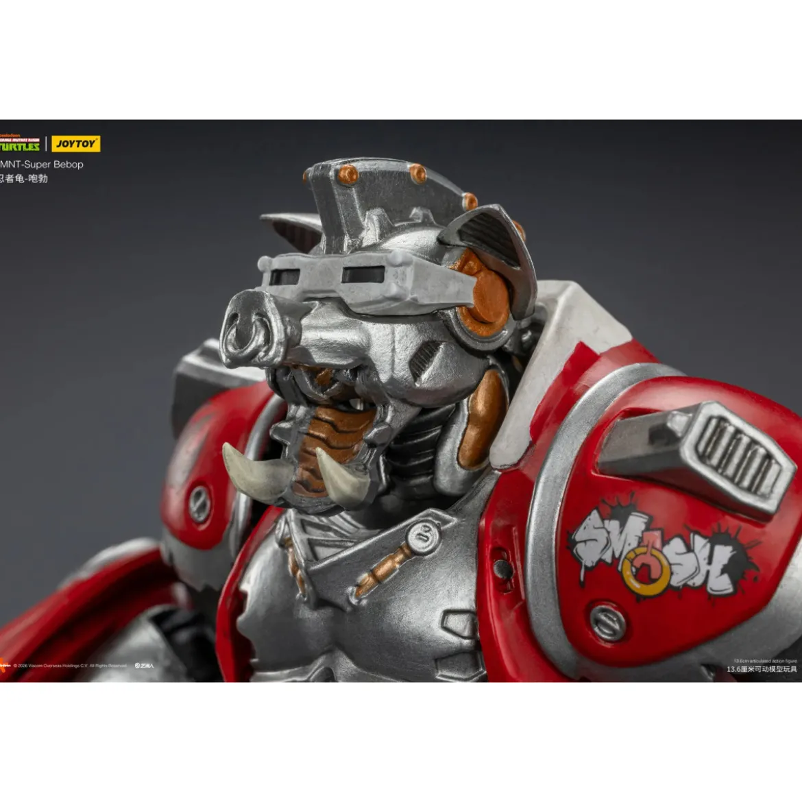 JoyToy TMNT - Super Bebop - Teenage Mutant Ninja Turtles 1/18