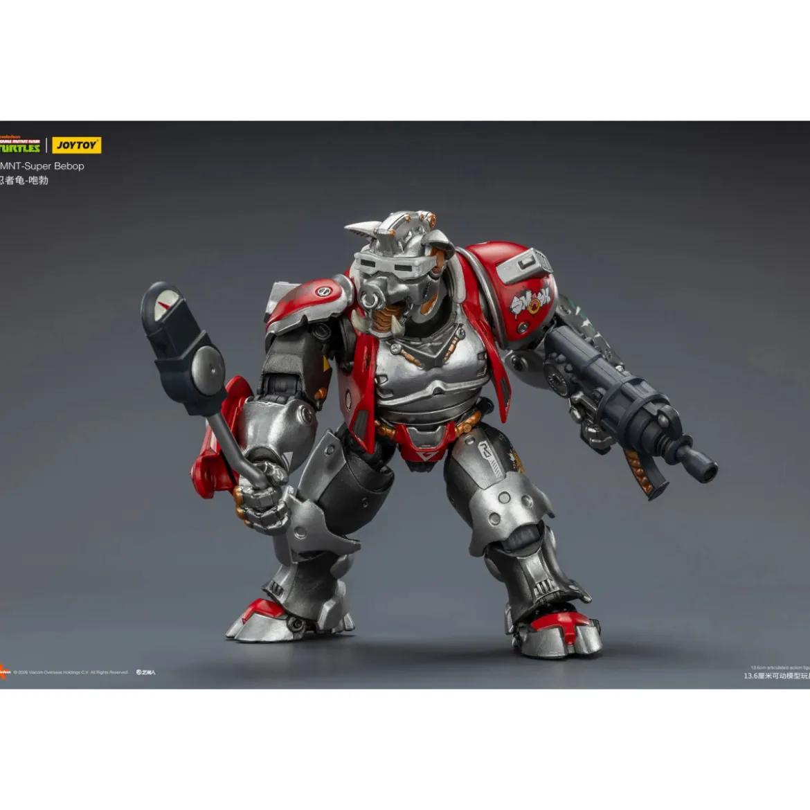 JoyToy TMNT - Super Bebop - Teenage Mutant Ninja Turtles 1/18